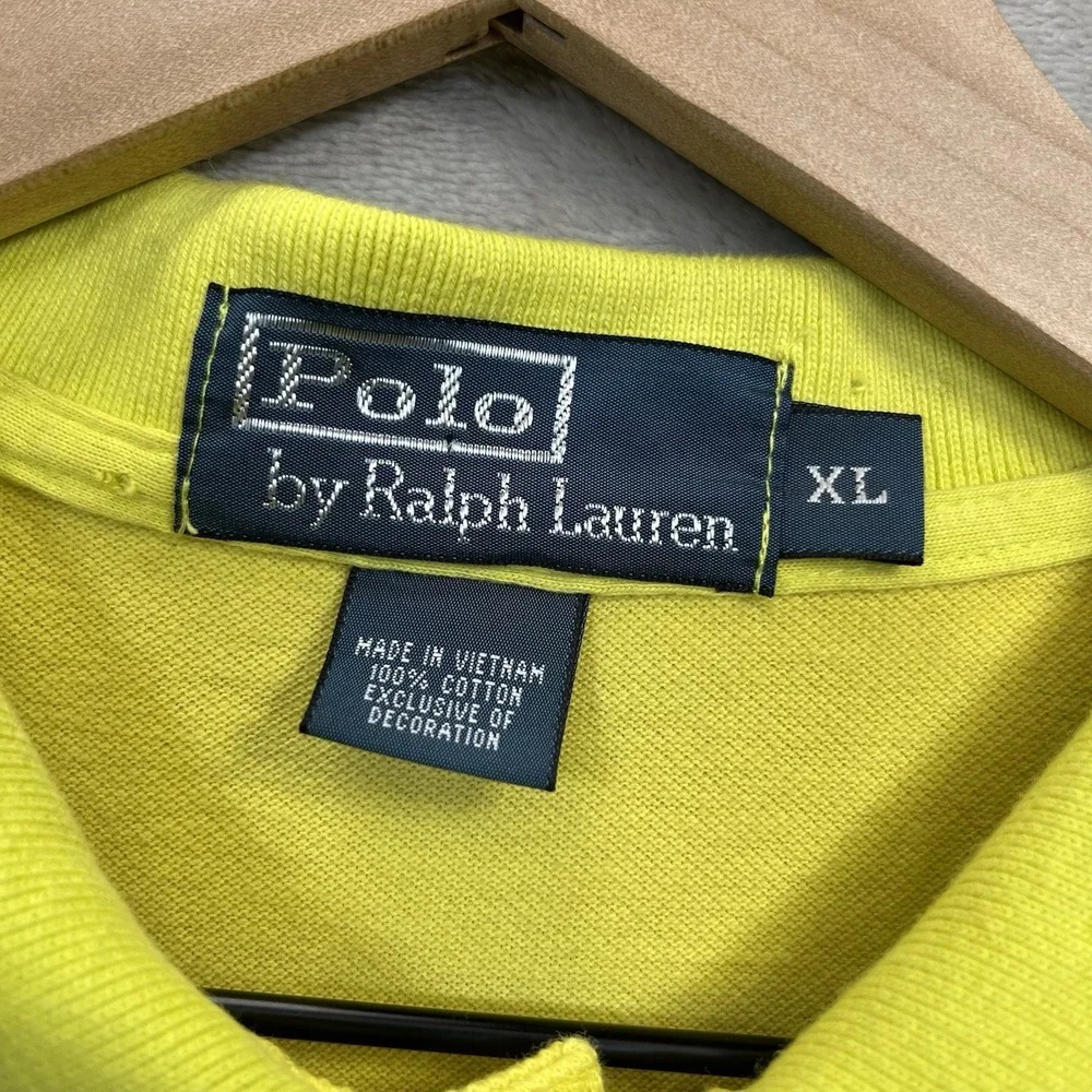 Polo Ralph Lauren Polo Shirt Mens Size XL Short Sleeve Logo Crest